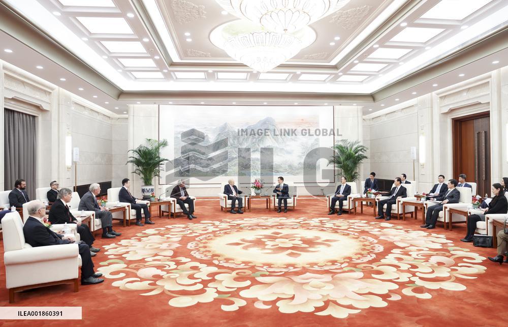 CHINA-BEIJING-HAN ZHENG-U.S. REPRESENTATIVES-MEETING (CN)