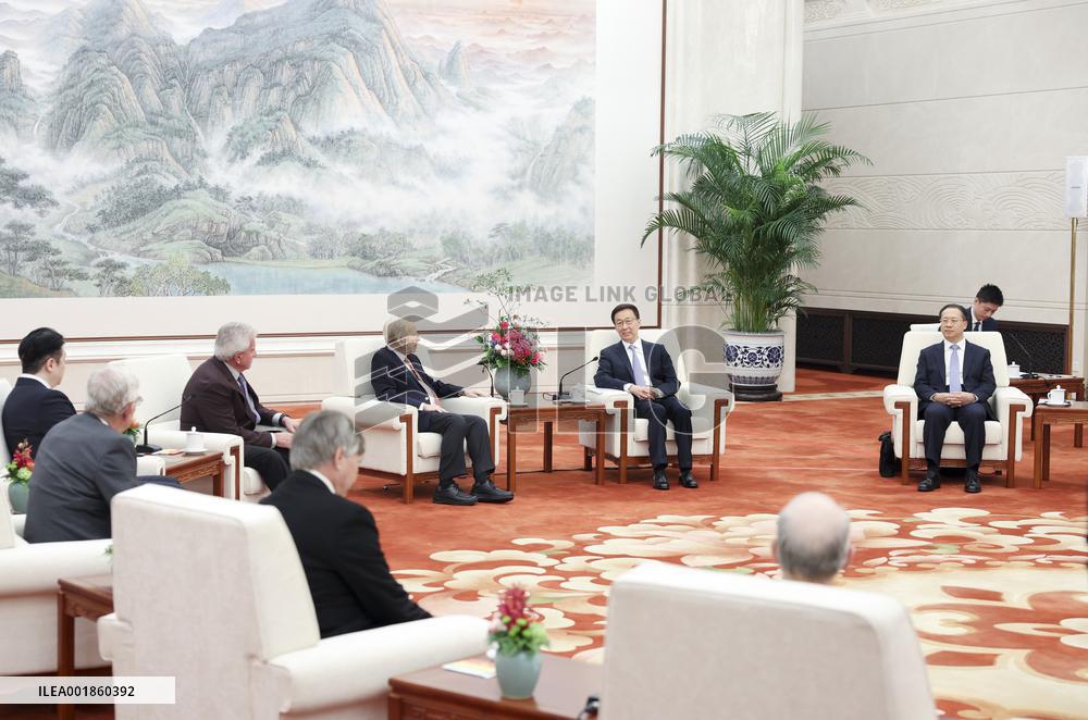 CHINA-BEIJING-HAN ZHENG-U.S. REPRESENTATIVES-MEETING (CN)