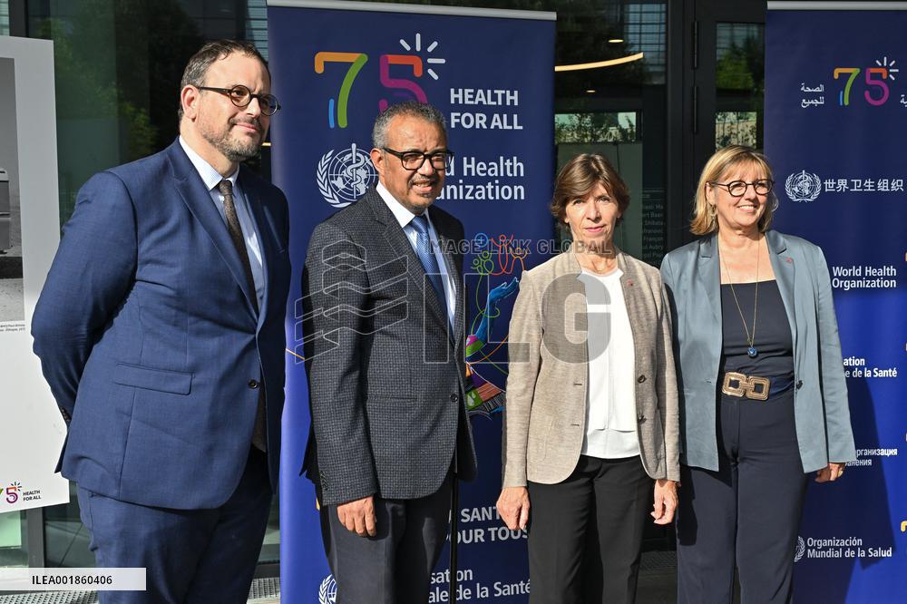 Launch Of French Strategy Of World Health - Lyon