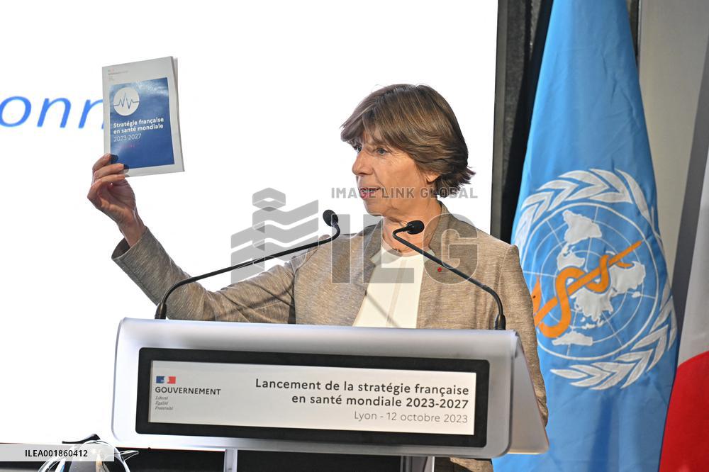 Launch Of French Strategy Of World Health - Lyon