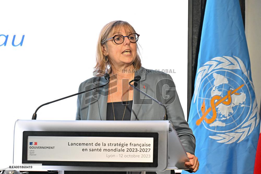 Launch Of French Strategy Of World Health - Lyon
