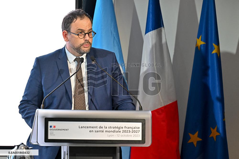 Launch Of French Strategy Of World Health - Lyon