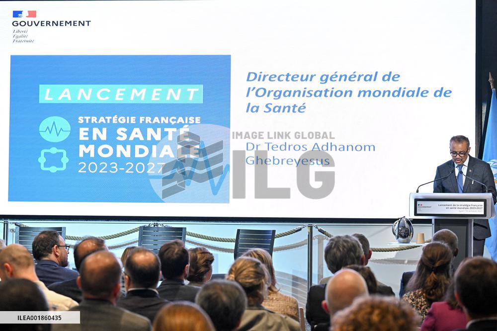 Launch Of French Strategy Of World Health - Lyon