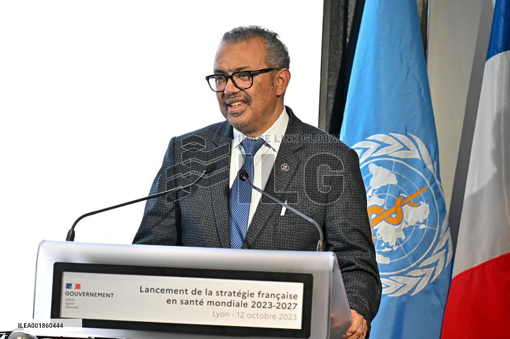 Launch Of French Strategy Of World Health - Lyon