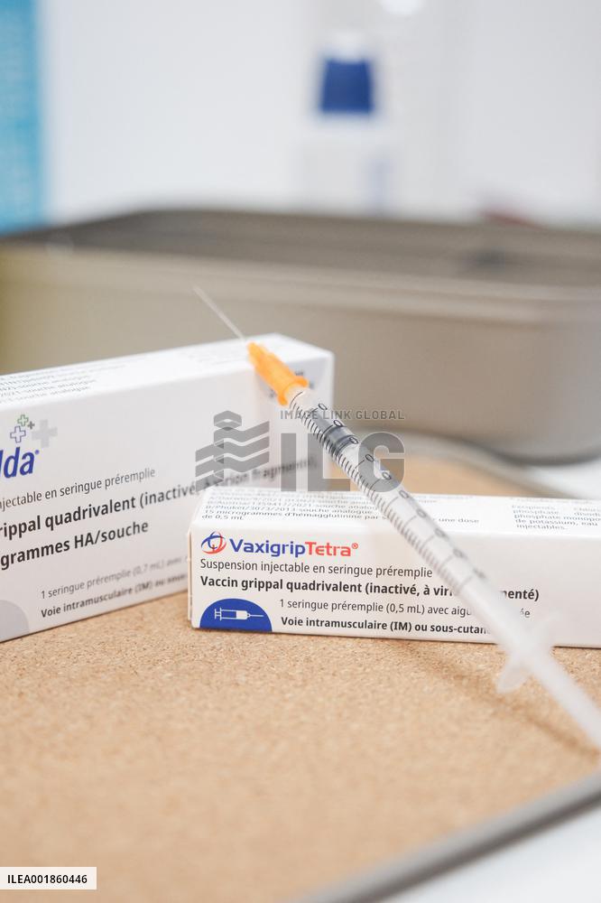 Flu Vaccination Campaign - France