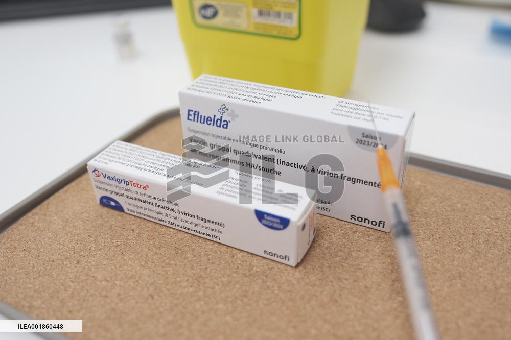 Flu Vaccination Campaign - France