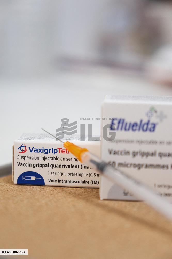 Flu Vaccination Campaign - France