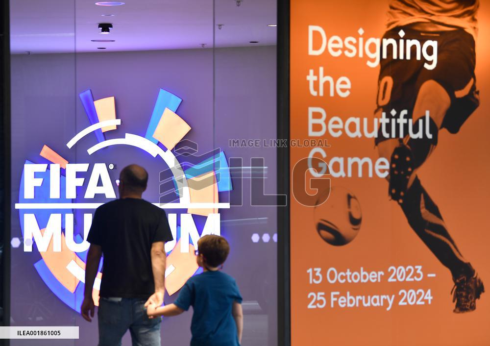 (SP)SWITZERLAND-ZURICH-FIFA MUSEUM-NEW EXHIBITION-DESIGNING THE BEAUTIFUL GAME