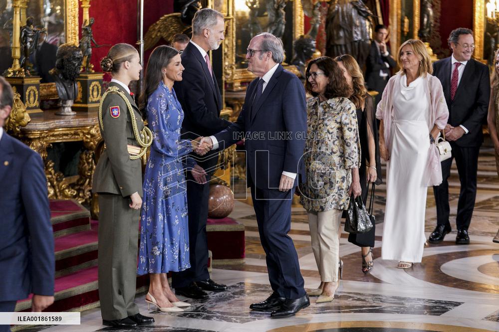 Spanish Royals At The October 12 Reception - Madrid