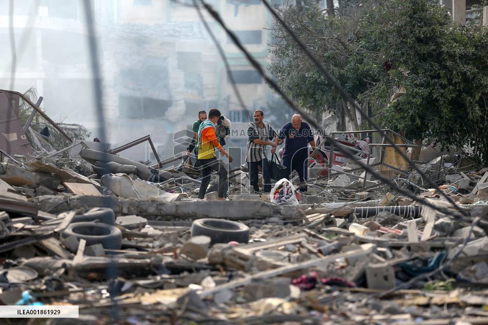 Israel Pounds Gaza