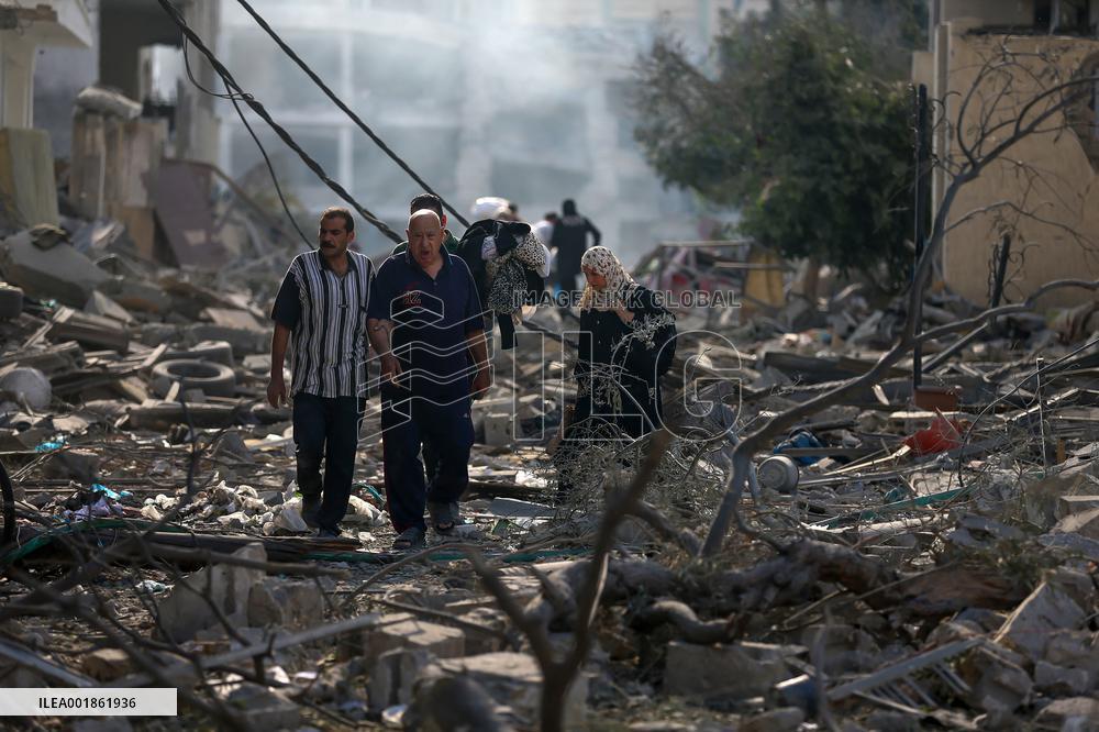 Israel Pounds Gaza