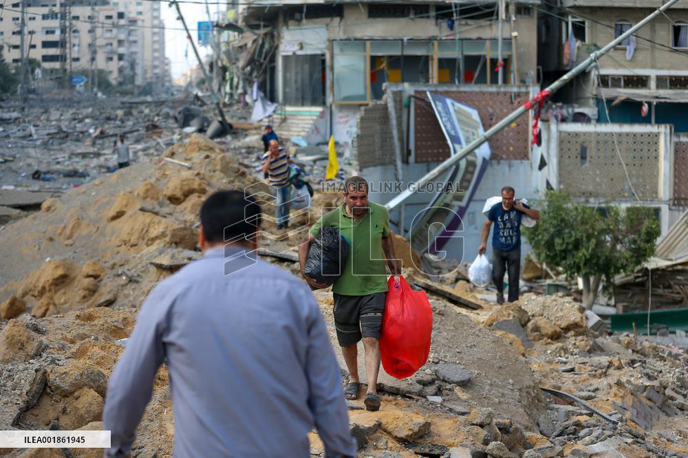 Israel Pounds Gaza
