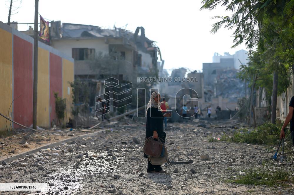 Israel Pounds Gaza