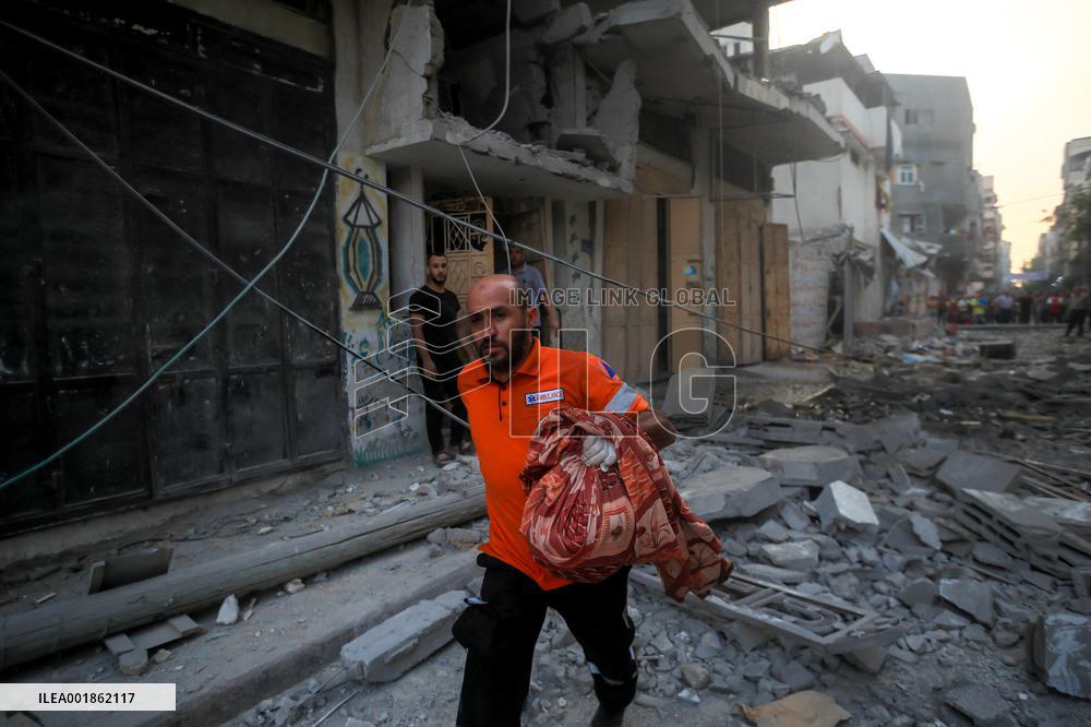 Israel Pounds Gaza