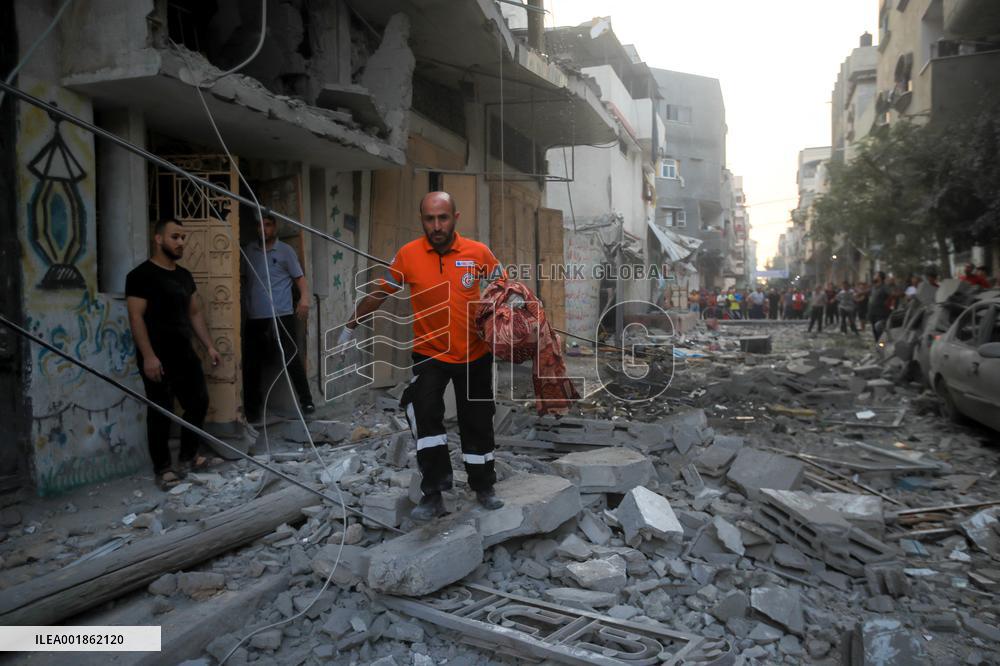 Israel Pounds Gaza