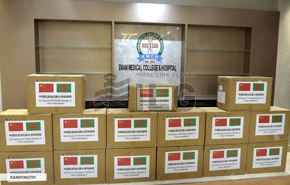 BANGLADESH-SAVAR-CHINA-ANTI-DENGUE MEDICAL AID-DONATION