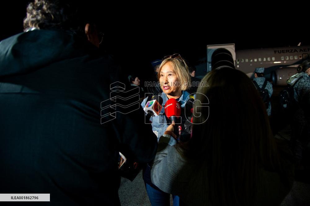 Humanitarian Flight From Israel Arrives in Colombia