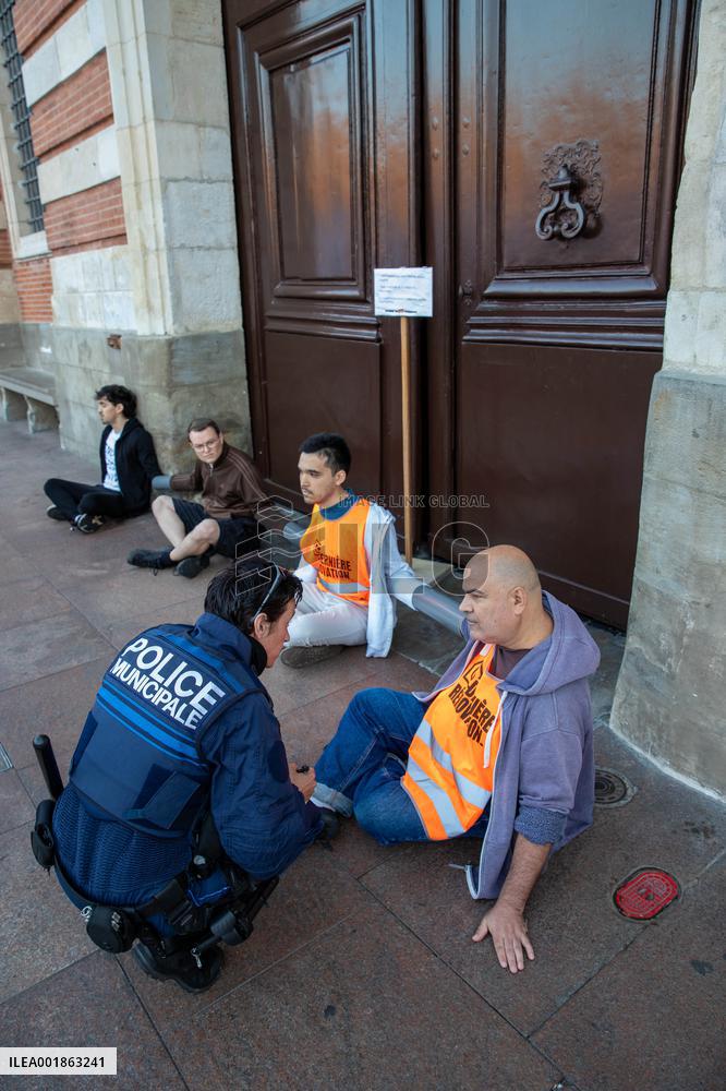 Climate Change Protest - Toulouse