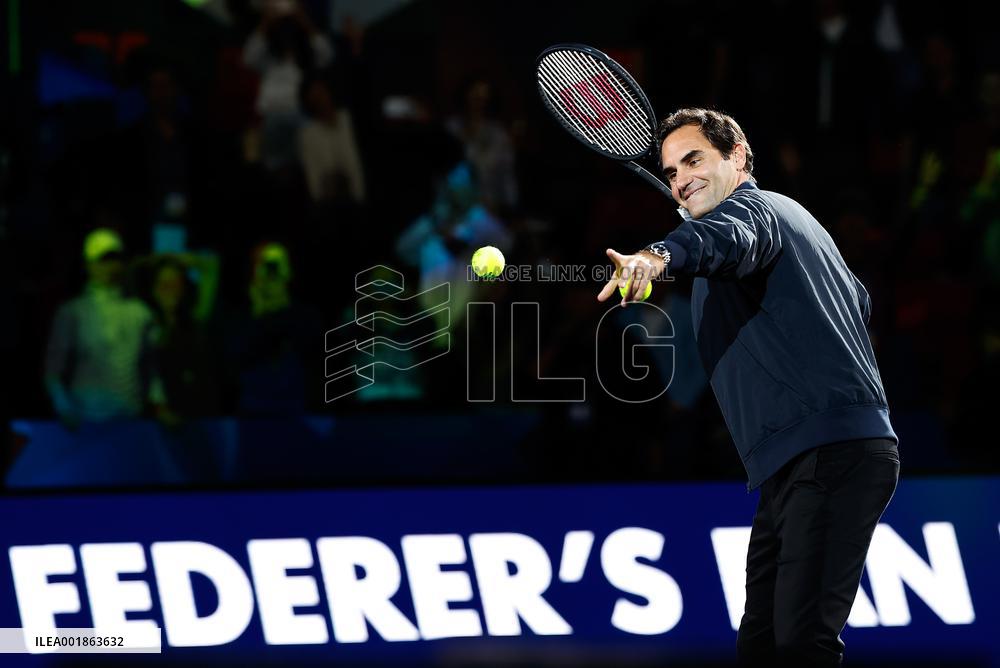 (SP)CHINA-SHANGHAI-TENNIS-ATP TOUR-SHANGHAI MASTERS-ROGER FEDERER(CN)