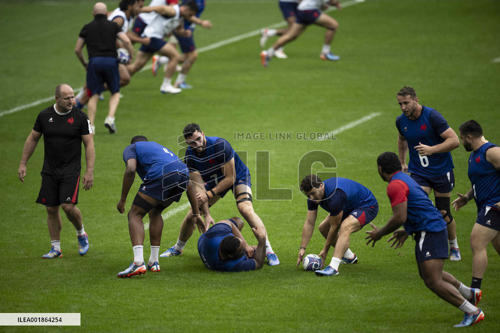 French captain's run - Rugby World Cup France 2023