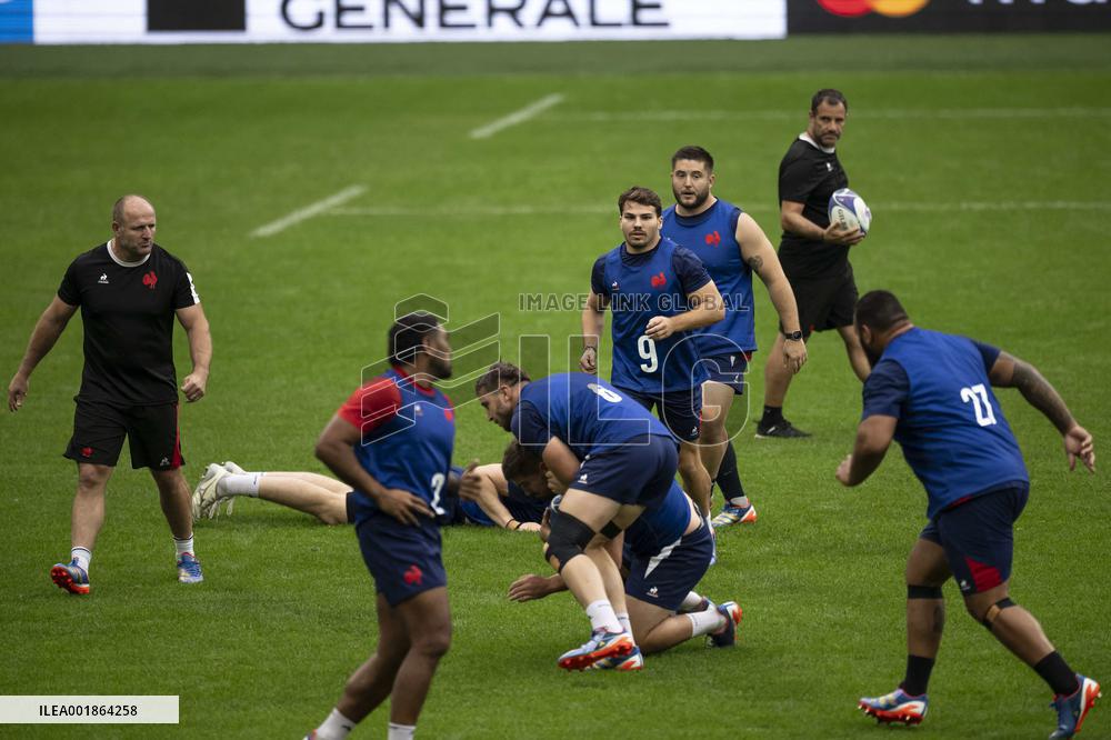French captain's run - Rugby World Cup France 2023