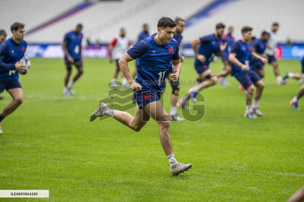 French captain's run - Rugby World Cup France 2023