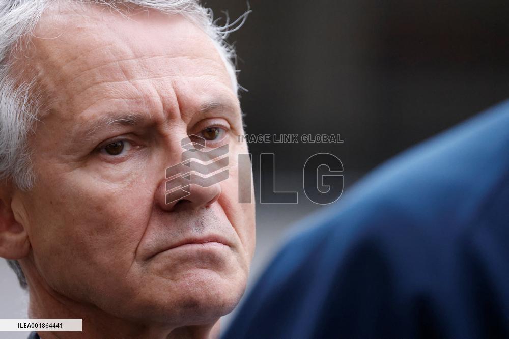 President Macron Goes To Arras After The Attack In A High School