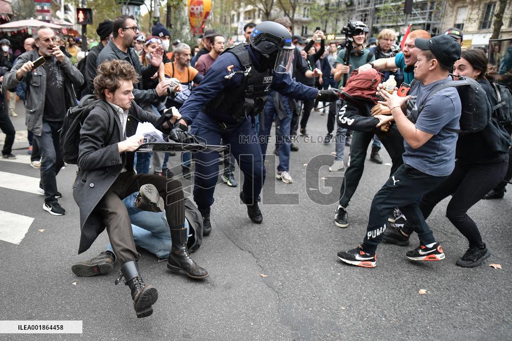 Demonstration Against Social Injustice - Paris
