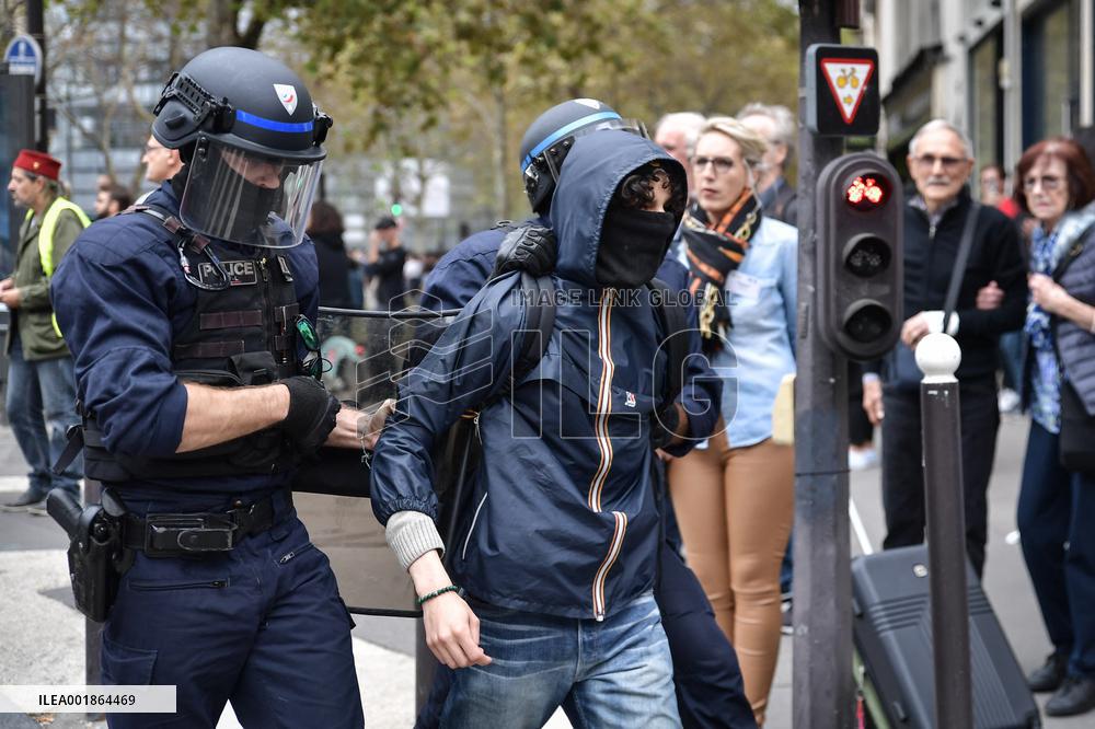 Demonstration Against Social Injustice - Paris