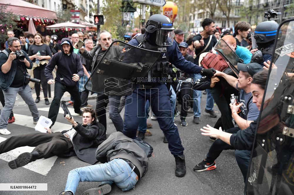 Demonstration Against Social Injustice - Paris