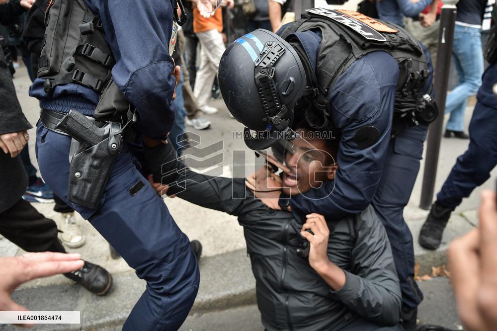Demonstration Against Social Injustice - Paris