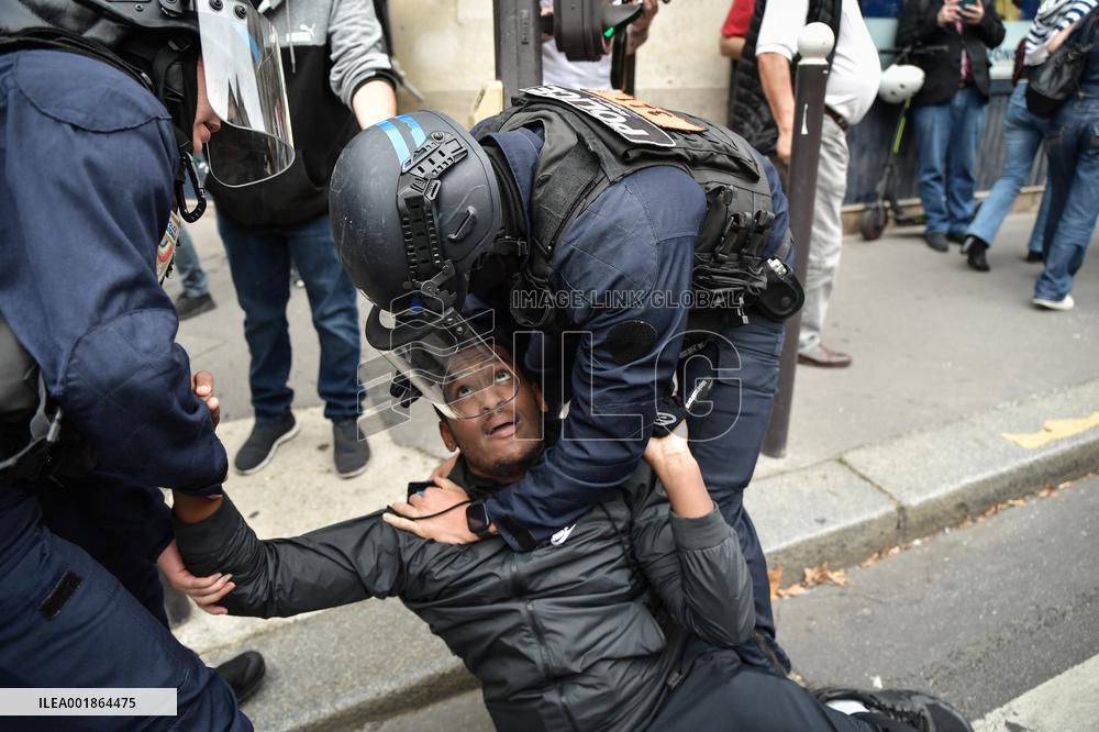 Demonstration Against Social Injustice - Paris