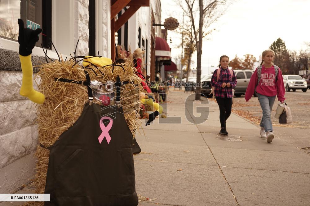U.S.-MONTANA-STEVENSVILLE-SCARECROW-FESTIVAL