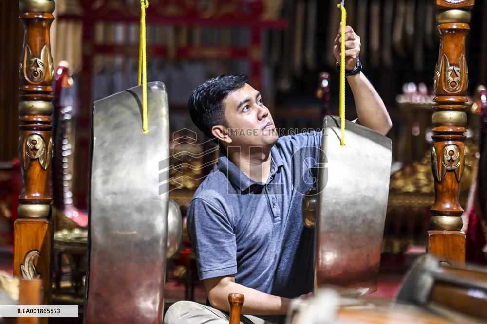 CHINA-GUANGXI-NANNING-INDONESIAN TEACHER-GAMELAN (CN)