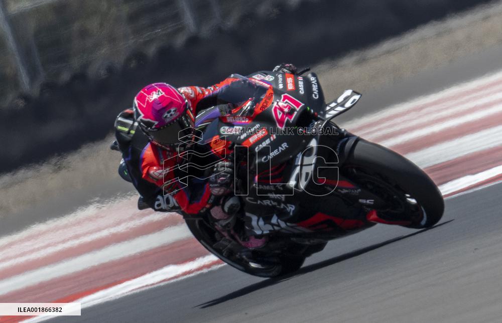 (SP)INDONESIA-LOMBOK-MOTO GP-QUALIFYING