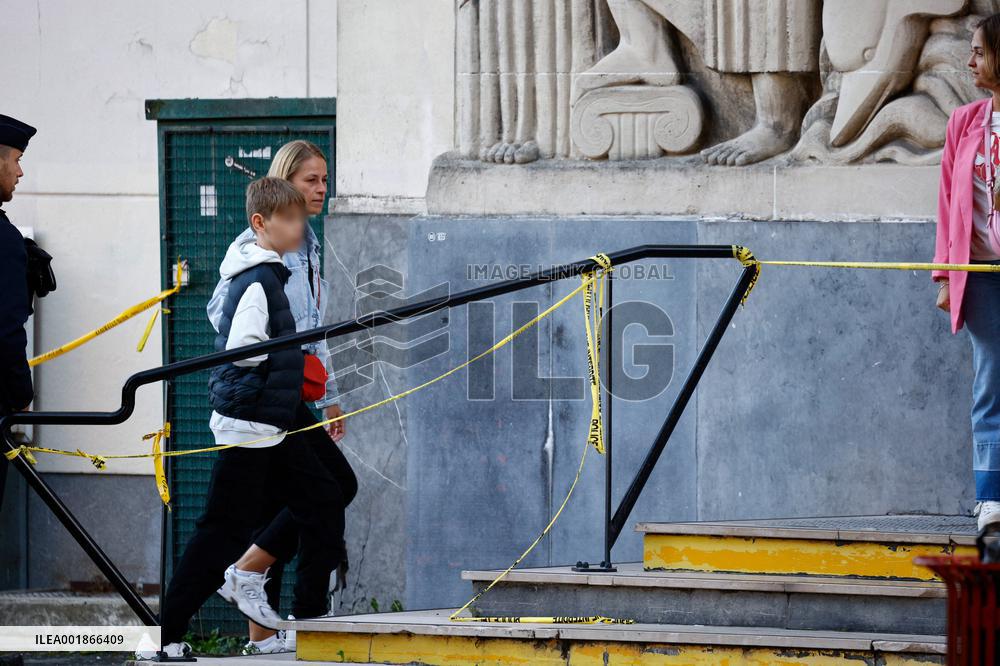The Day After Knife Attack - Arras