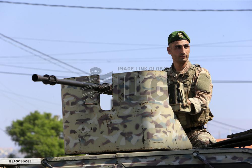 (FOCUS)LEBANON-ISRAEL-BORDER TENSIONS