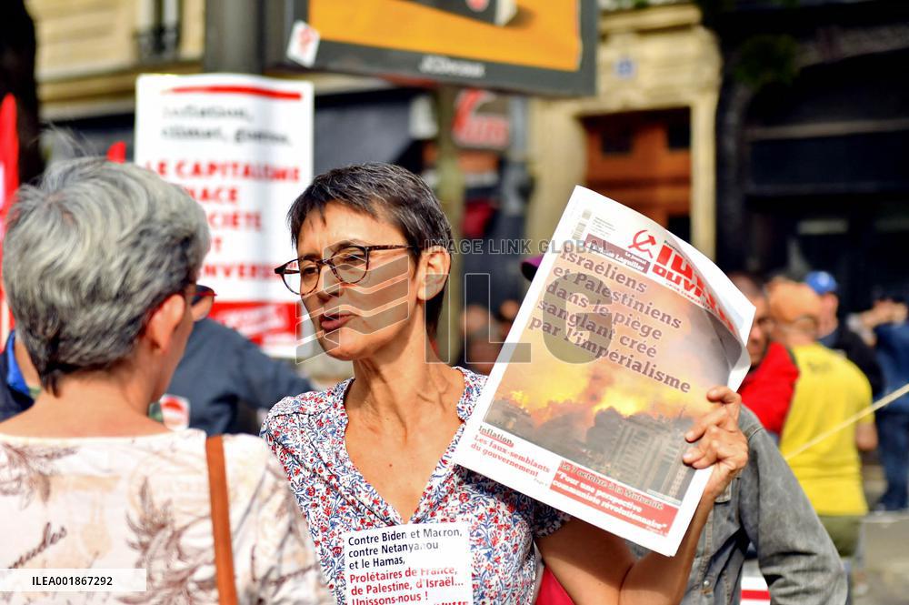 Inter-Union Rally For Purchasing Power - Paris