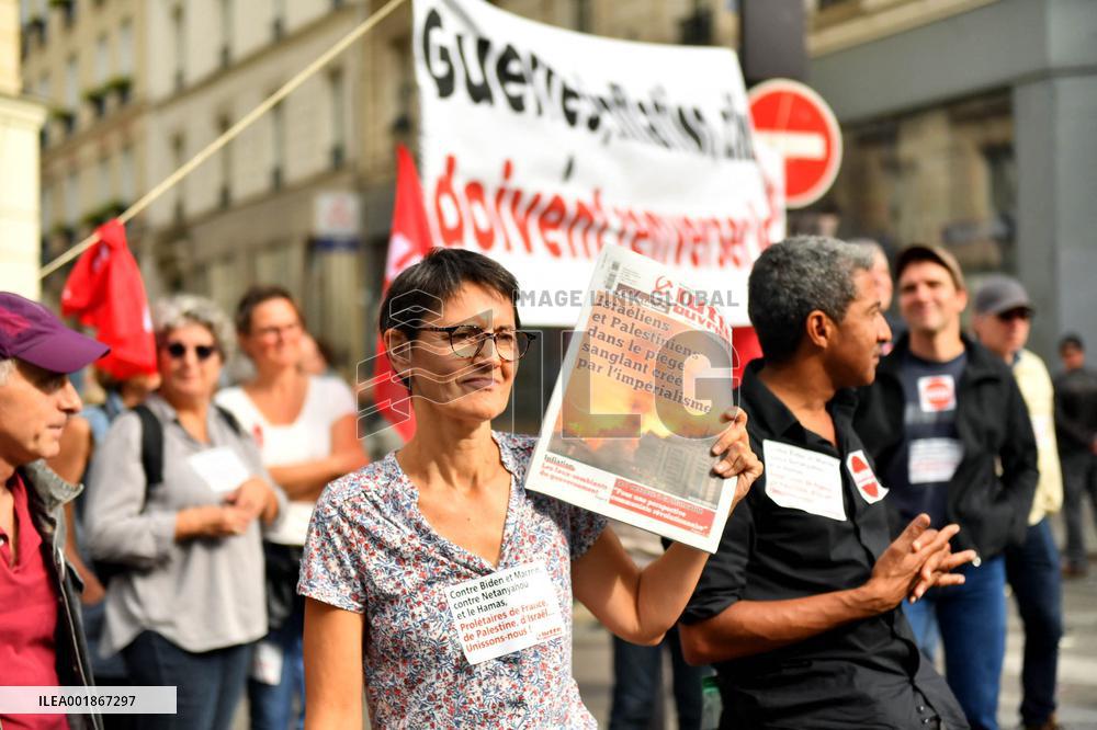 Inter-Union Rally For Purchasing Power - Paris