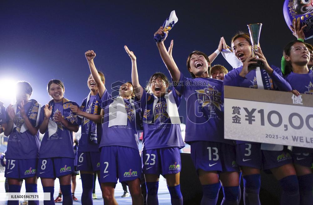 Football: Regina win Japan's WE League Cup