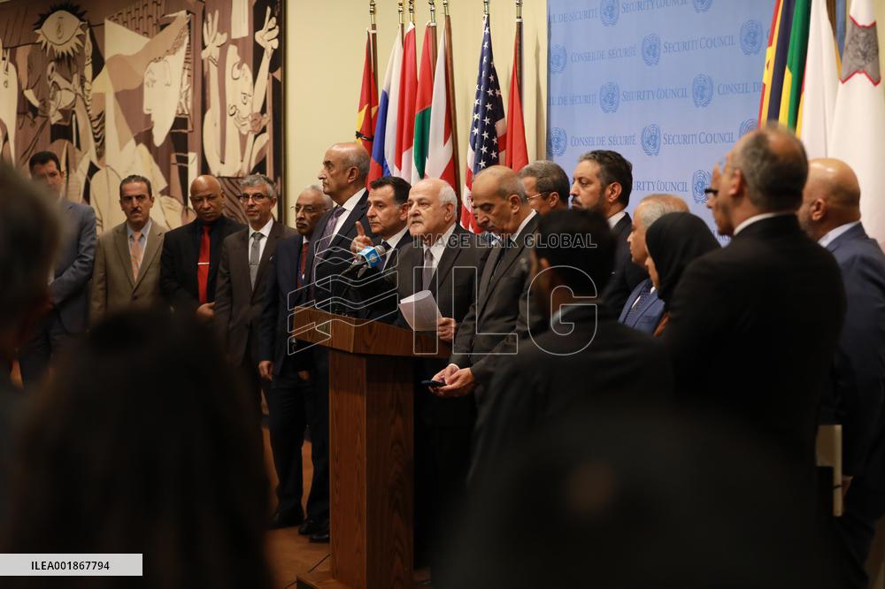 UN-PALESTINIAN ENVOY-APPEAL