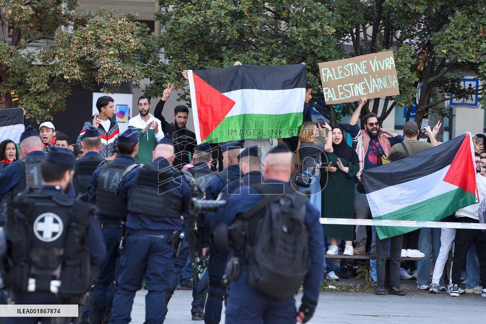 France Bans All Pro-Palestinian Protests - Strasbourg