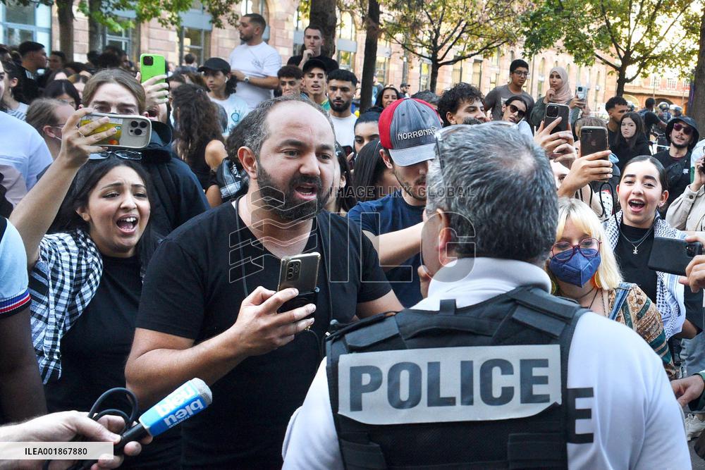 France Bans All Pro-Palestinian Protests - Strasbourg