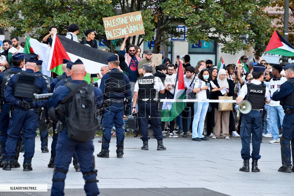 France Bans All Pro-Palestinian Protests - Strasbourg
