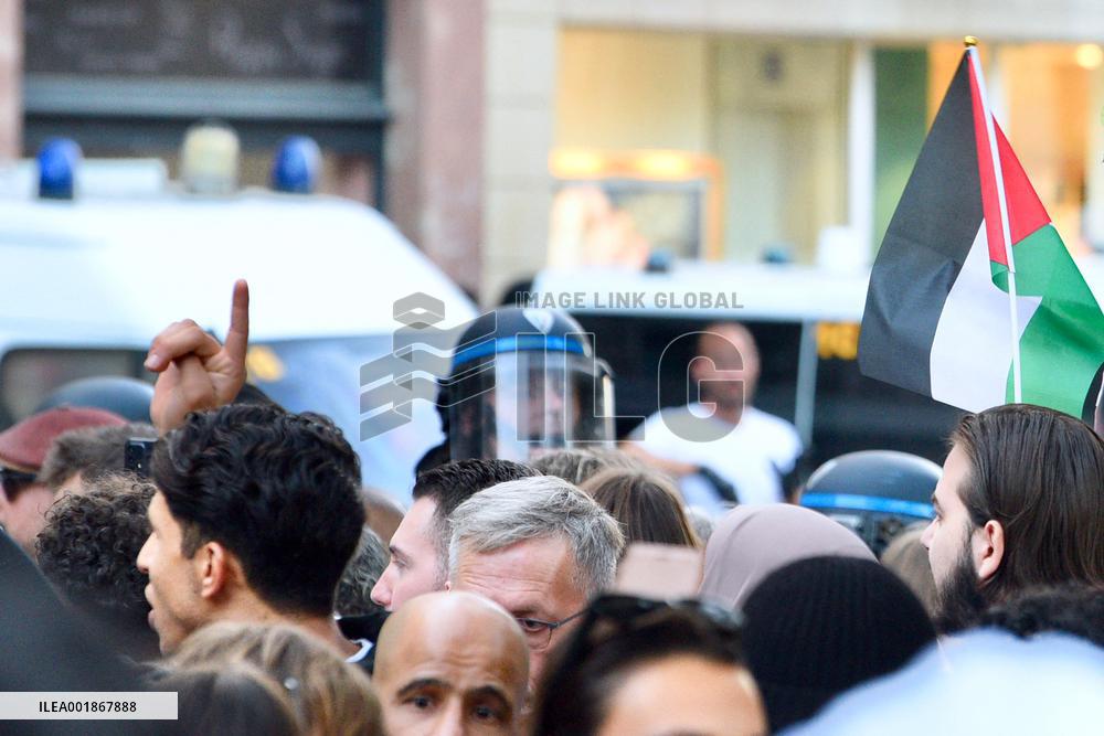 France Bans All Pro-Palestinian Protests - Strasbourg