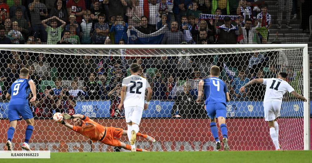 Football - Euro 2024 - qualifiers - Slovenia vs Finland