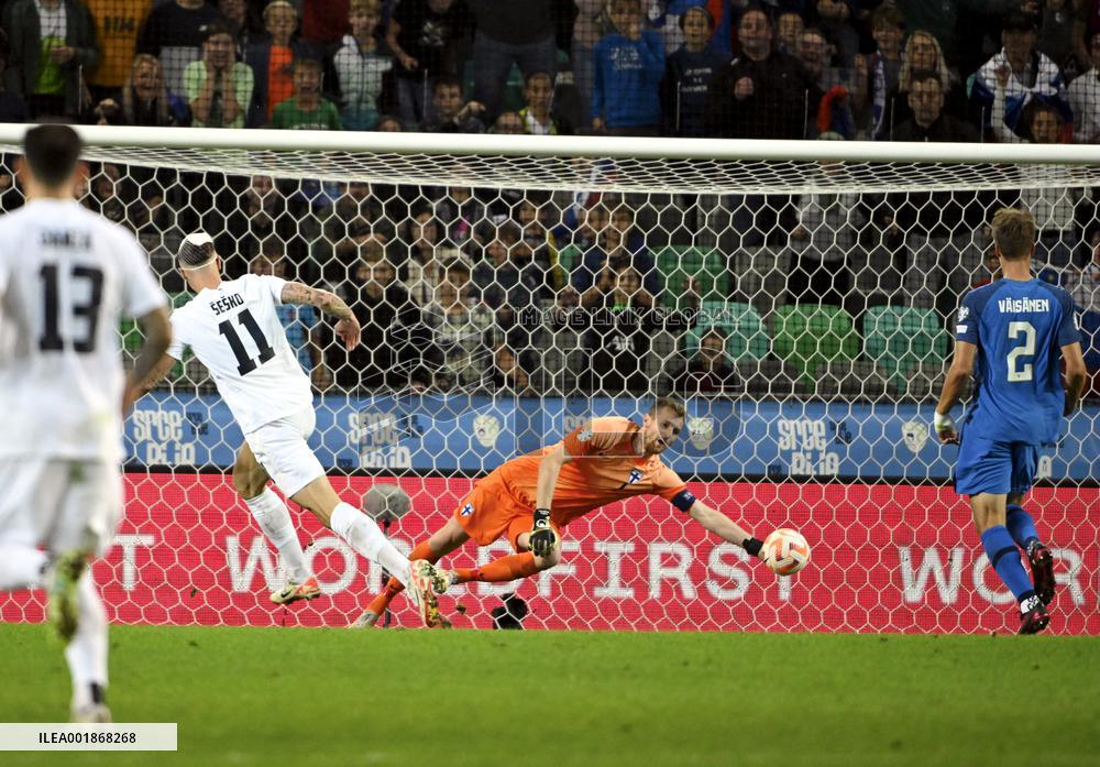 Football - Euro 2024 - qualifiers - Slovenia vs Finland
