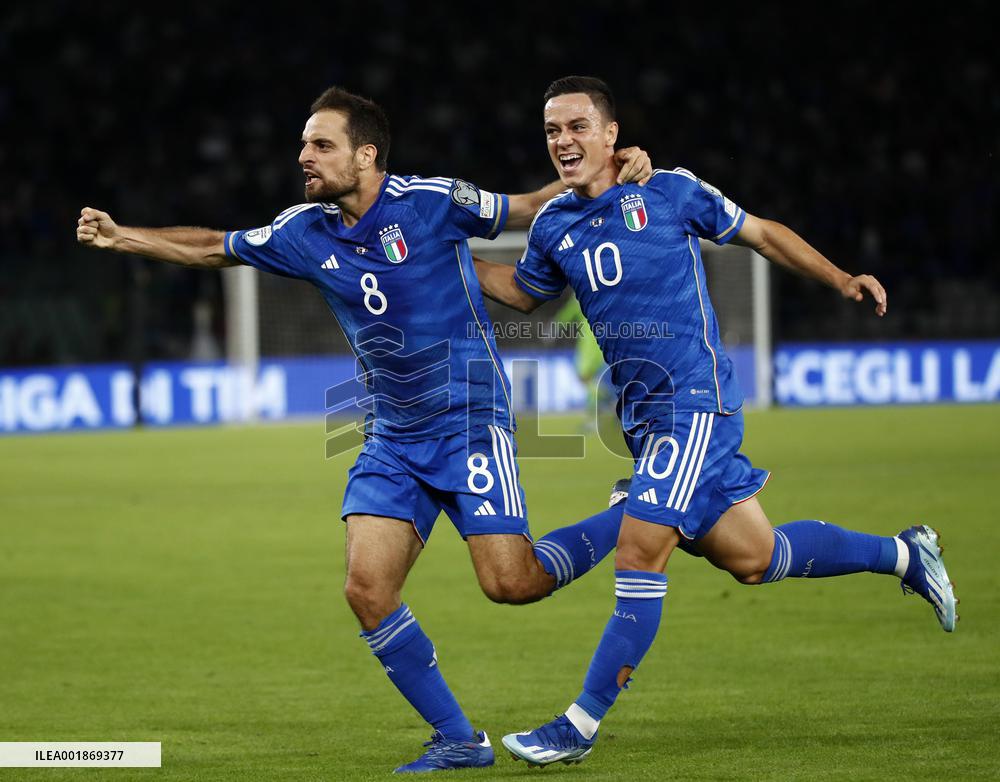 (SP)ITALY-BARI-FOOTBALL-EURO 2024-QUALIFIERS-ITALY VS MALTA