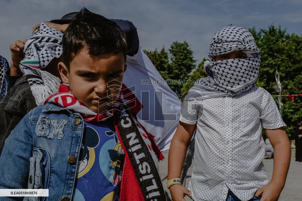 Pro-Palestinian Protest - Izmir