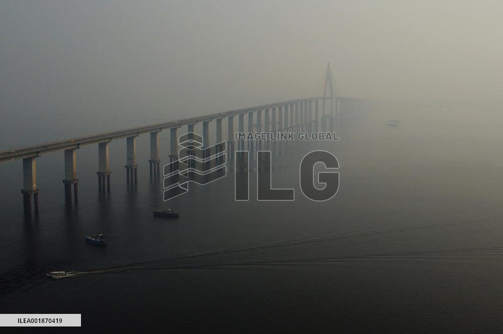 BRAZIL-AMAZONAS-MANAUS-SMOKE